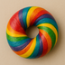 Rainbow Bagel